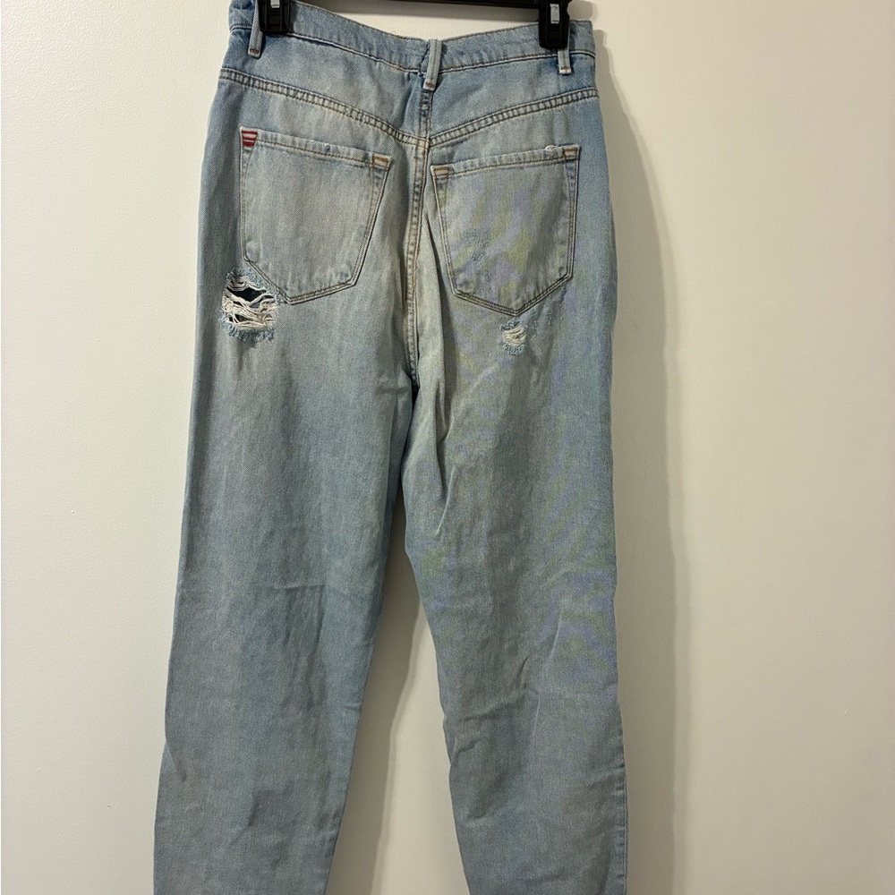 BDG Light Blue High Rise Ripped Jeans - Picture 2 of 6